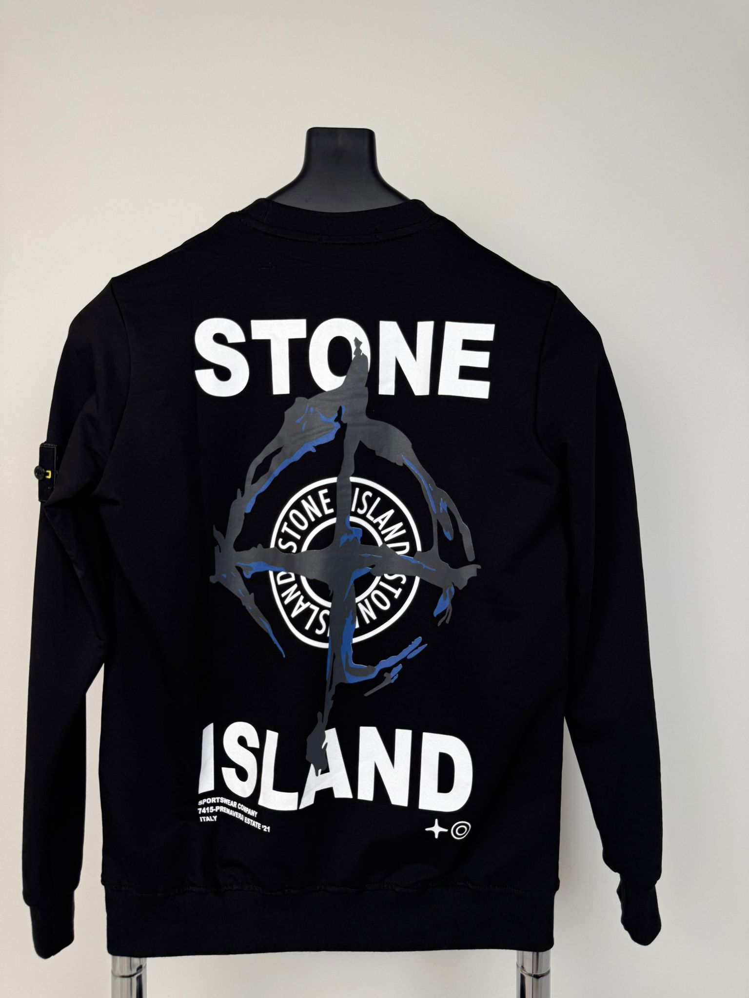 Stone Island Siyah Sweatshirt - Görsel 2