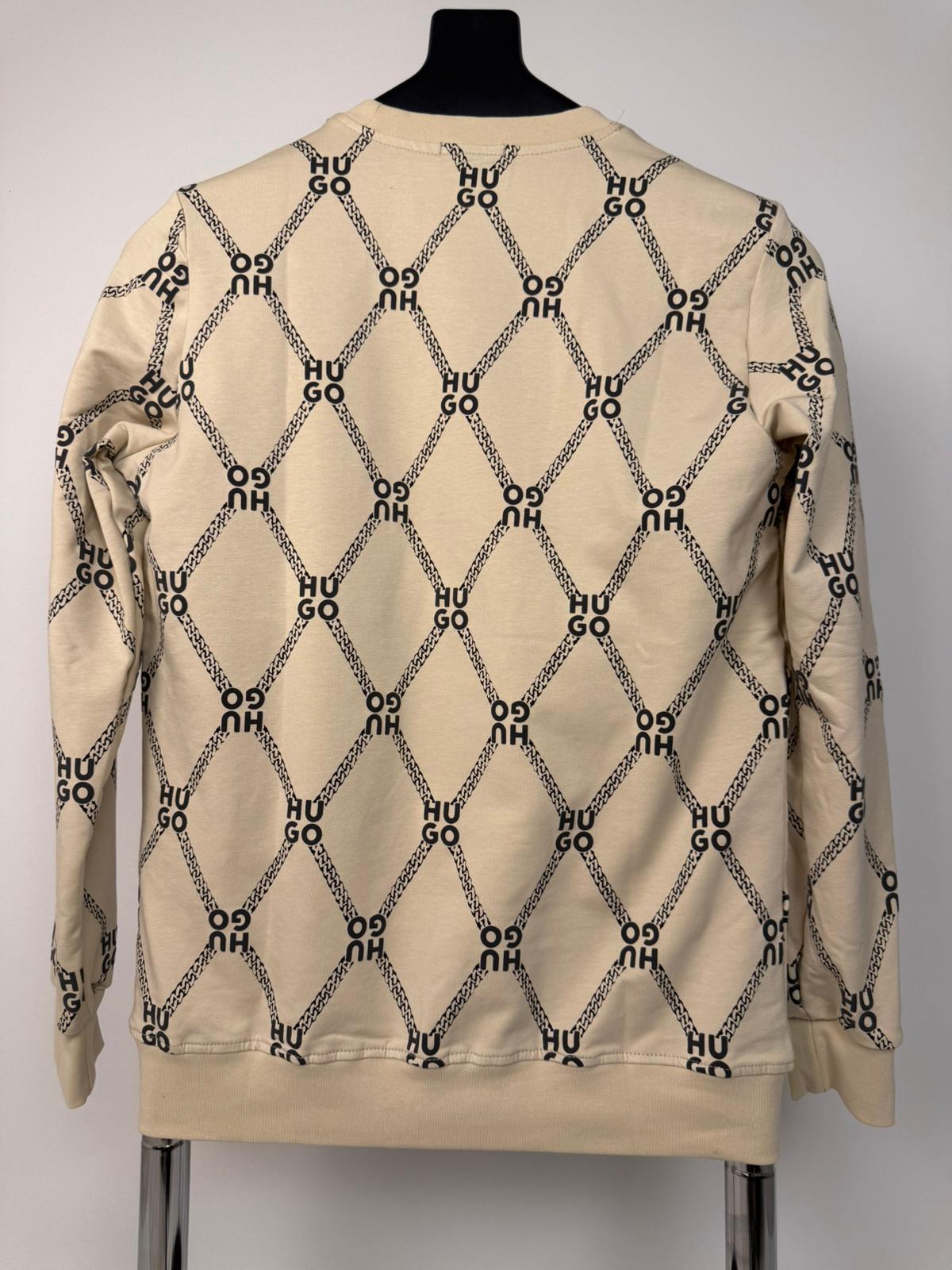 Hugo Boss Krem Sweatshirt - Görsel 2