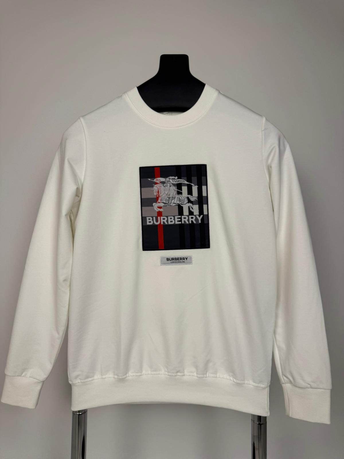 Burberry Beyaz Sweatshirt