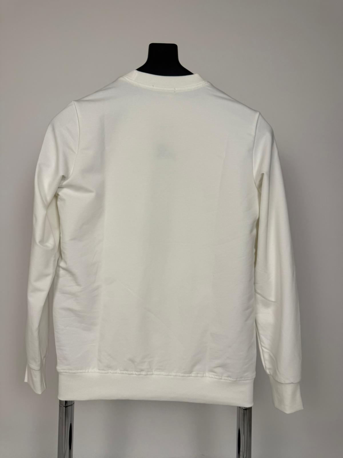 Burberry Beyaz Sweatshirt - Görsel 2