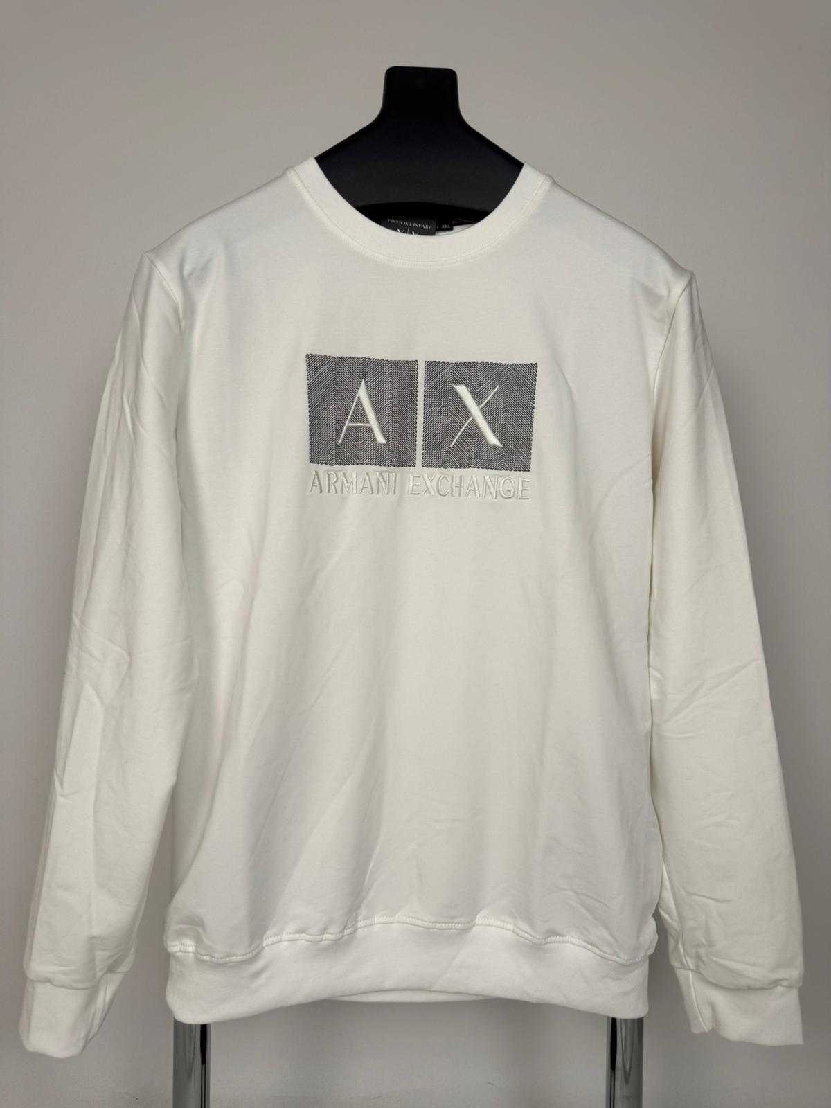Armani Exchange Beyaz Sweatshirt
