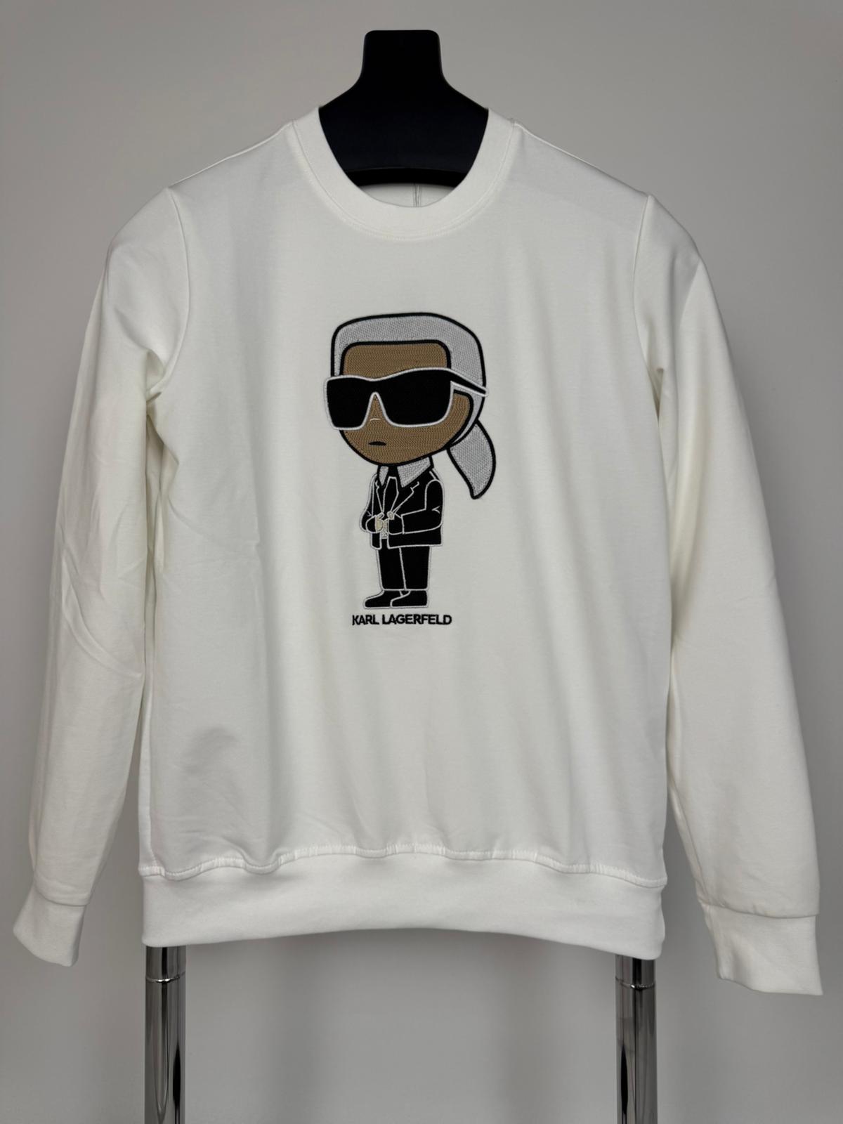 Karl Lagerfeld Beyaz Sweatshirt
