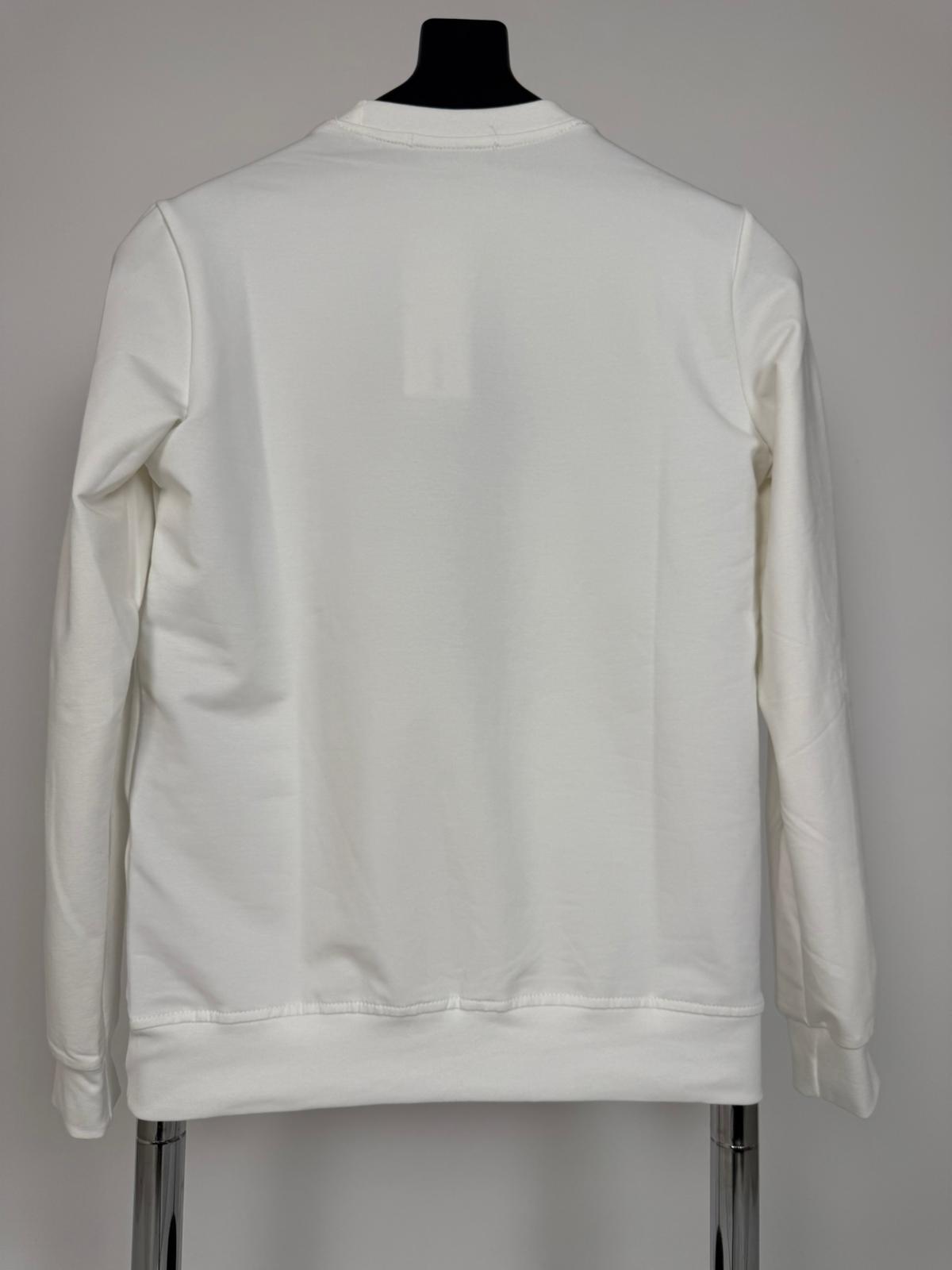 Karl Lagerfeld Beyaz Sweatshirt - Görsel 2