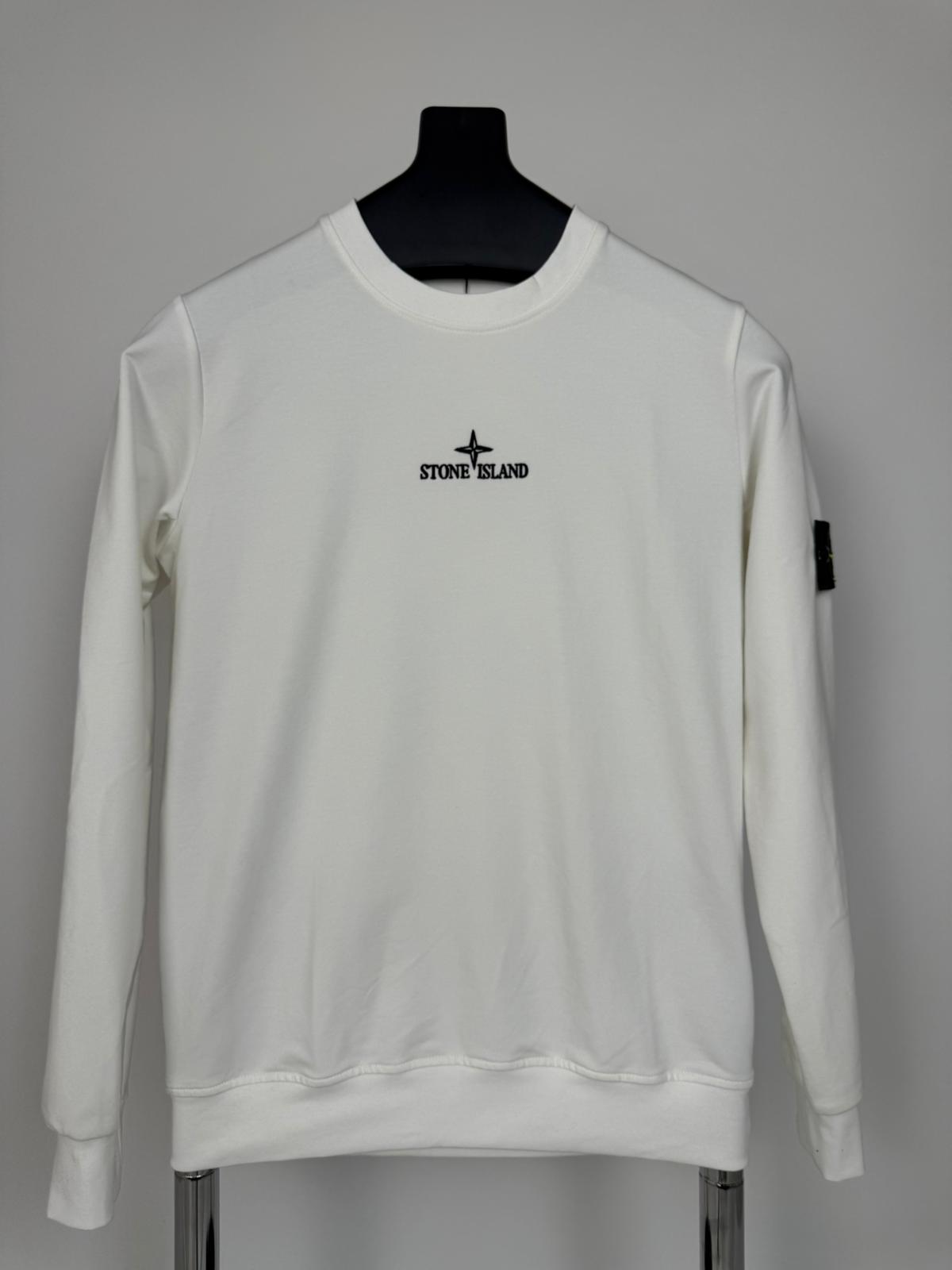 Stone Island Beyaz Sweatshirt