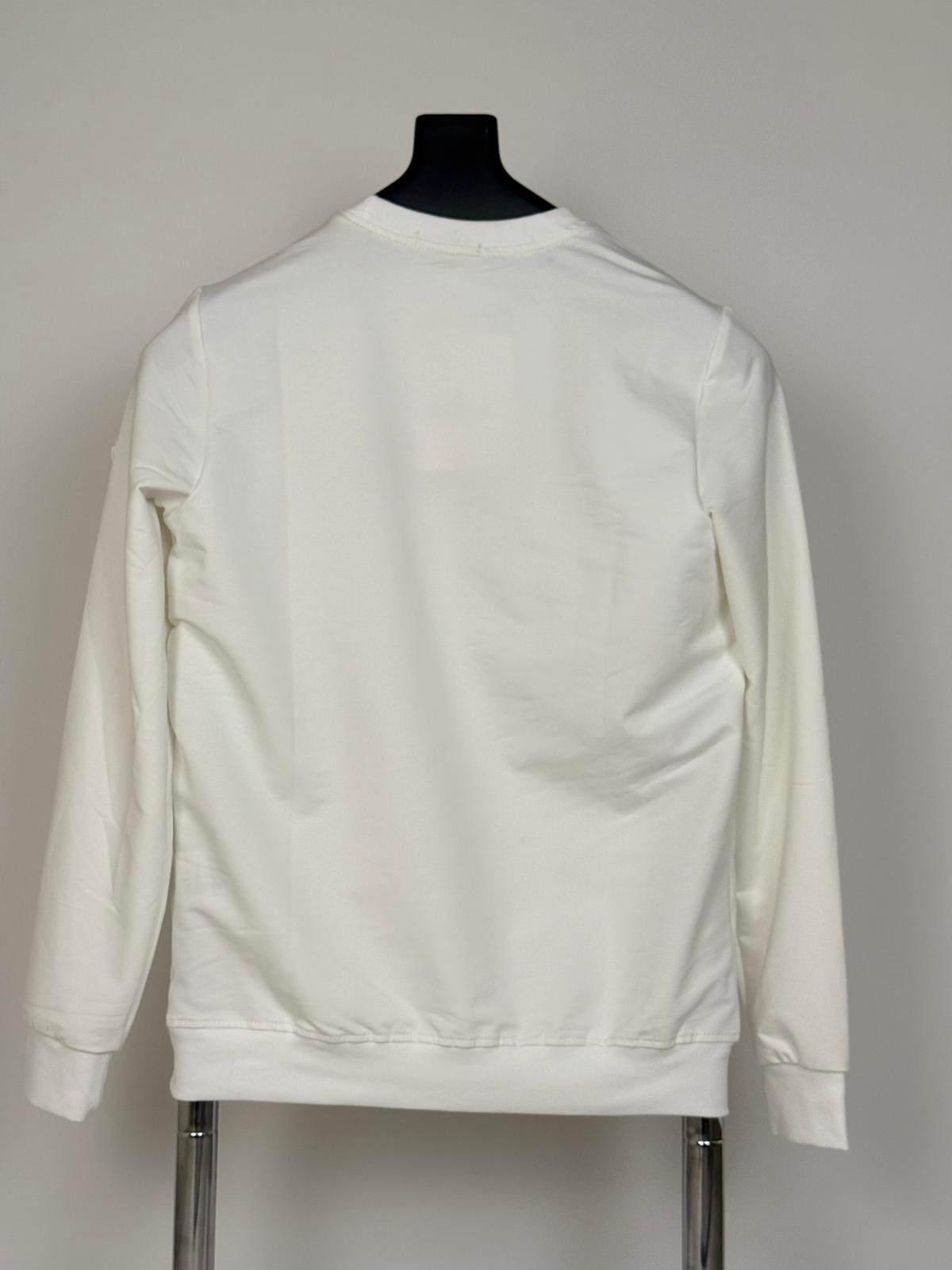 Moncler Beyaz Sweatshirt - Görsel 2