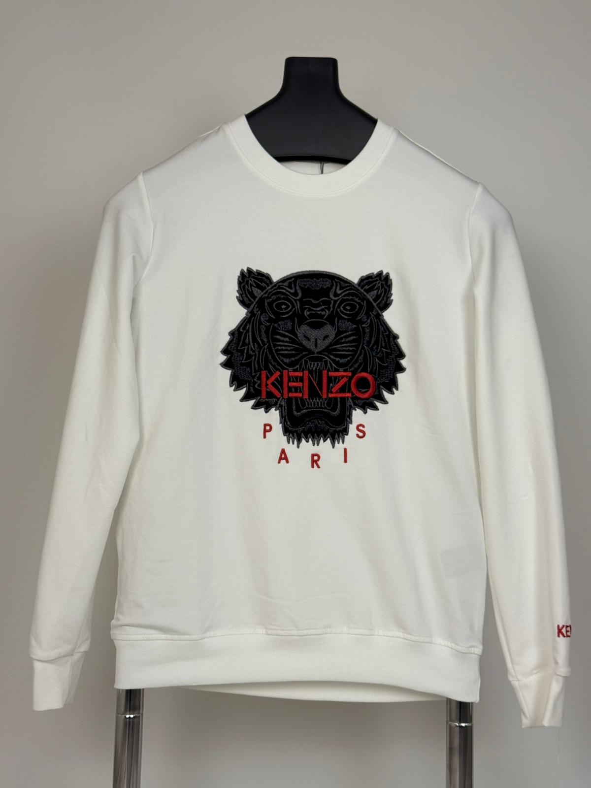 Kenzo Paris Beyaz Sweatshirt