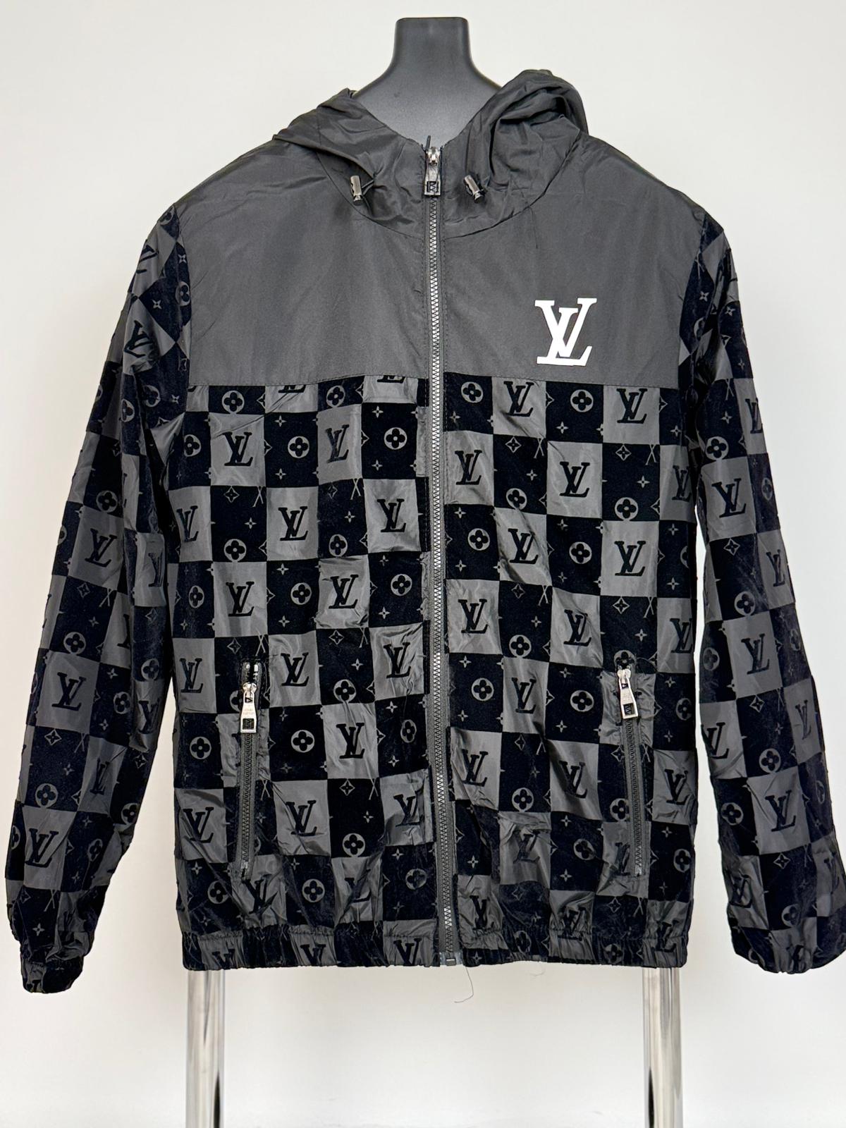 Louis Vuitton Gri Yağmurluk