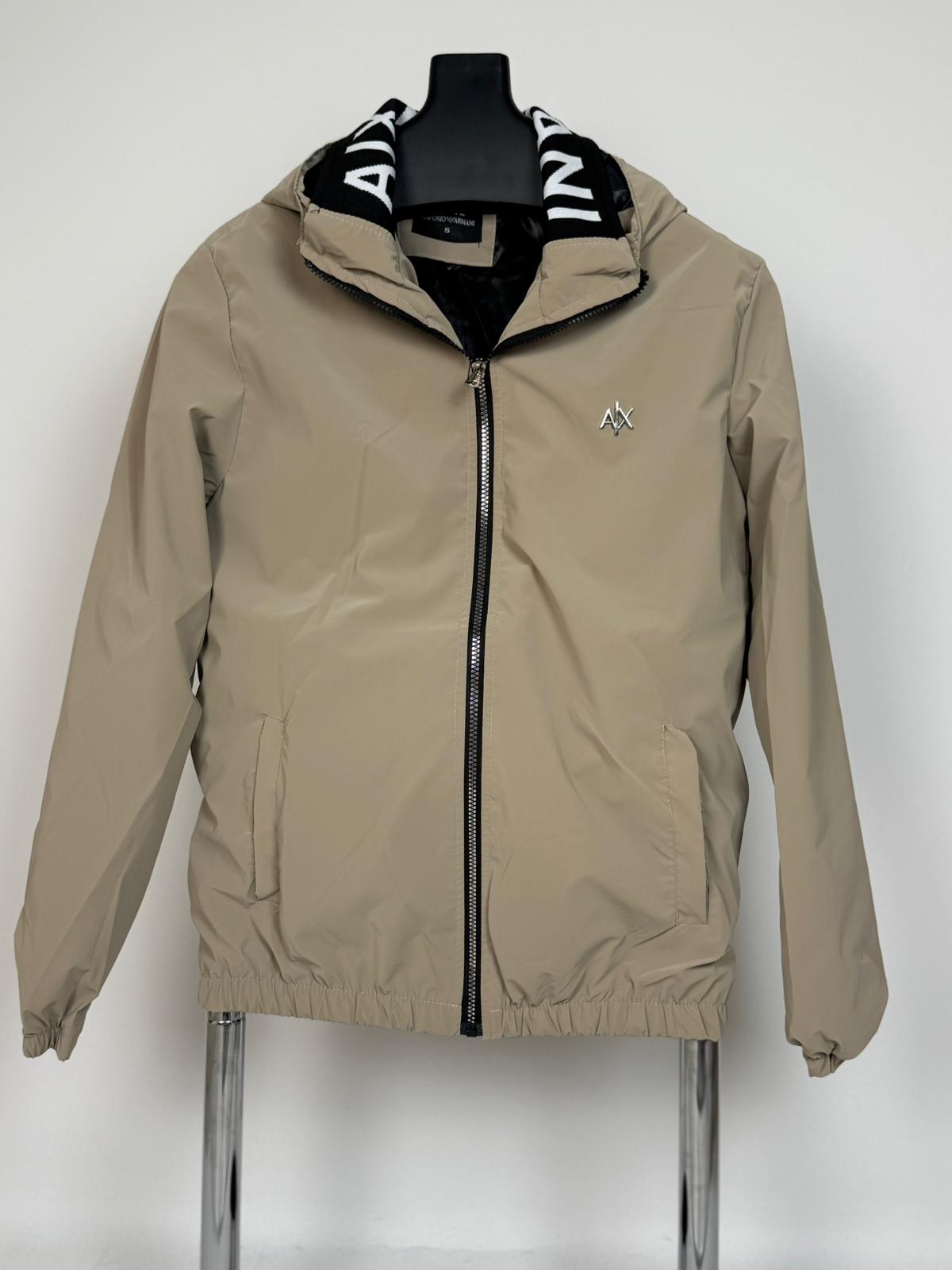 Armani Exchange Bej Yağmurluk