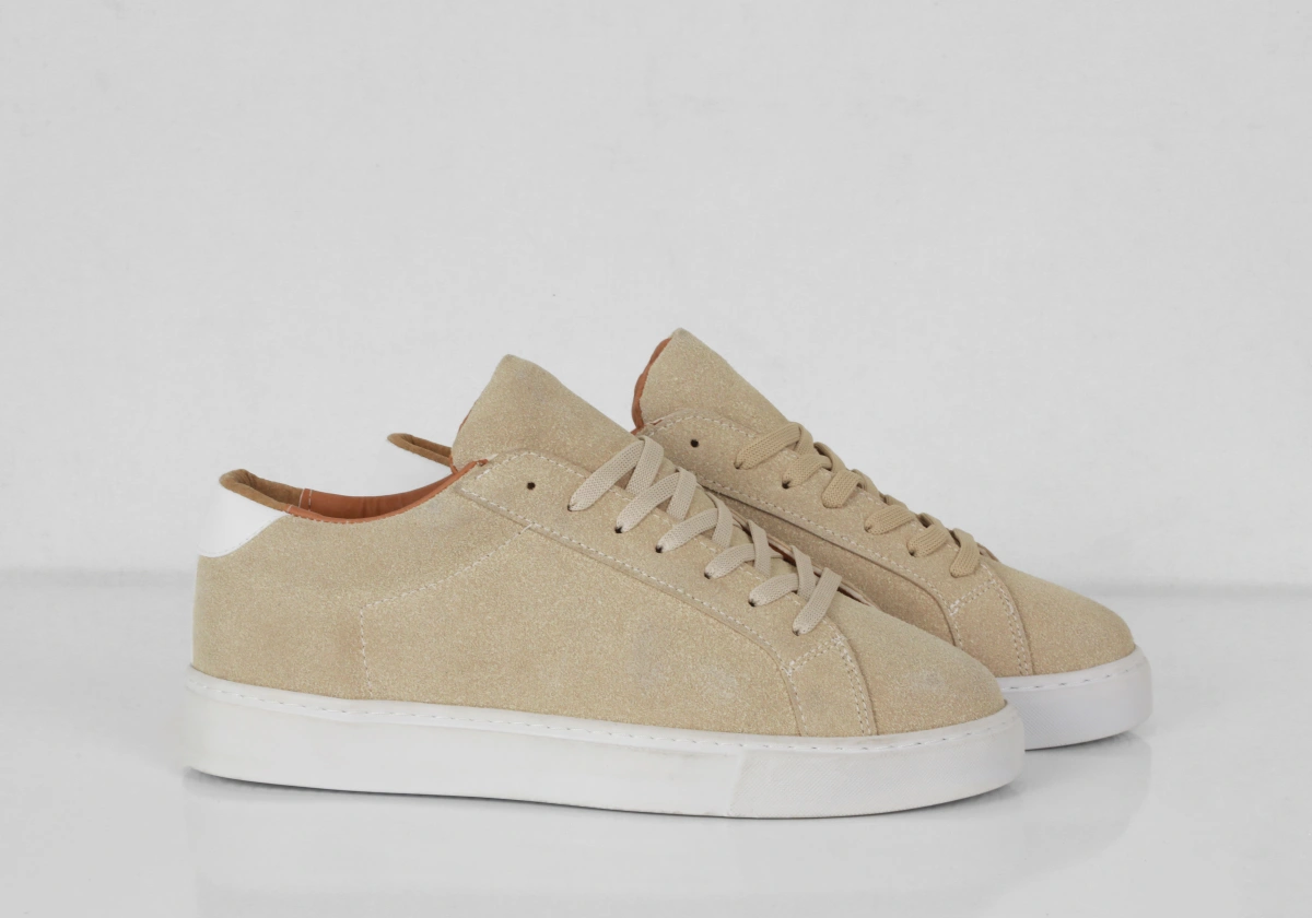 ZARA DERİ TOZU SNEAKERS - Görsel 2