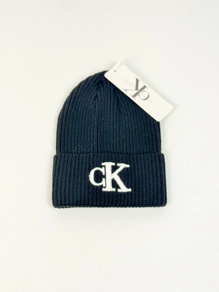 CALVİN KLEİN SİYAH BERE - Görsel 1