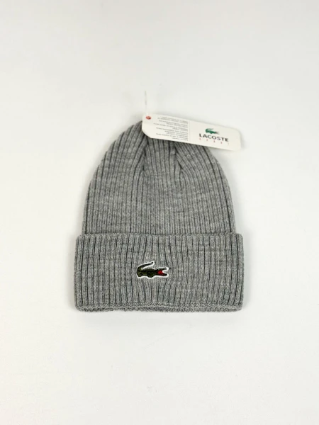 LACOSTE GRİ BERE