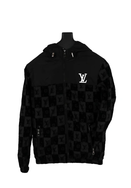 Louis Vuitton Siyah Yağmurluk