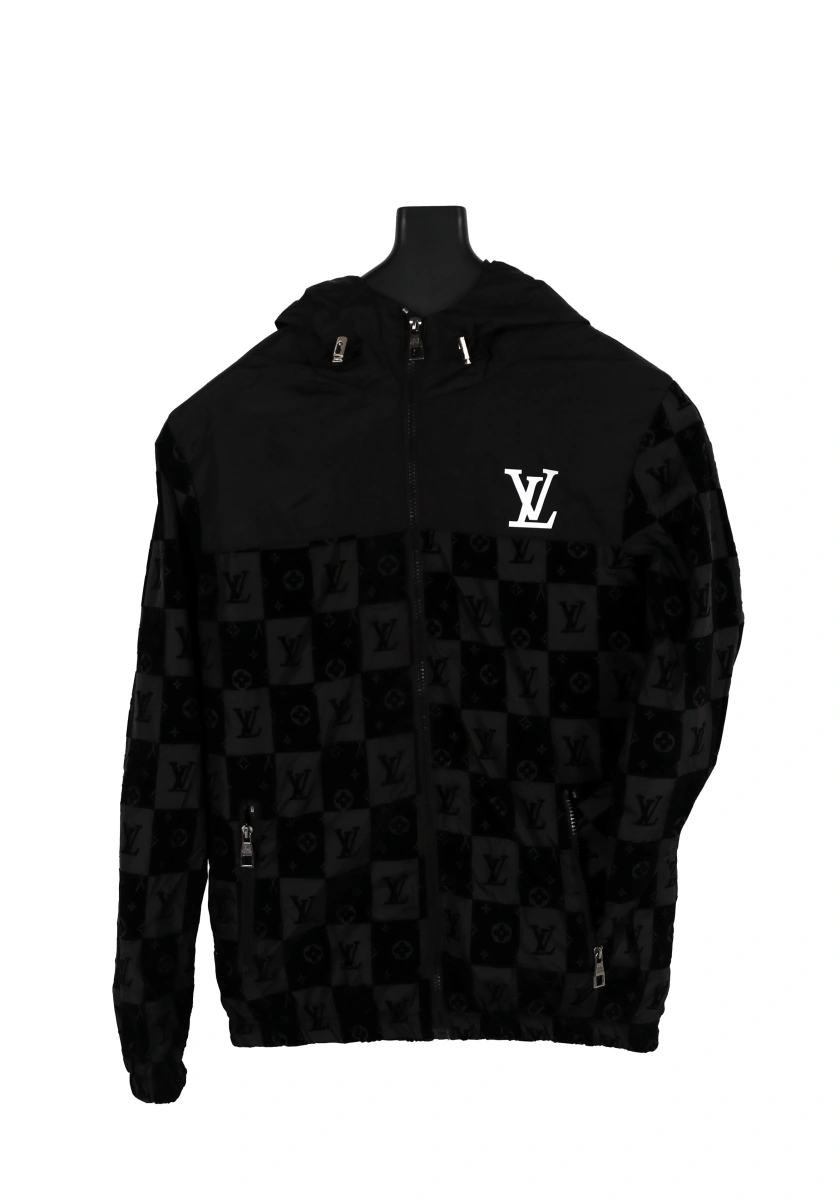 Louis Vuitton Siyah Yağmurluk - Görsel 1