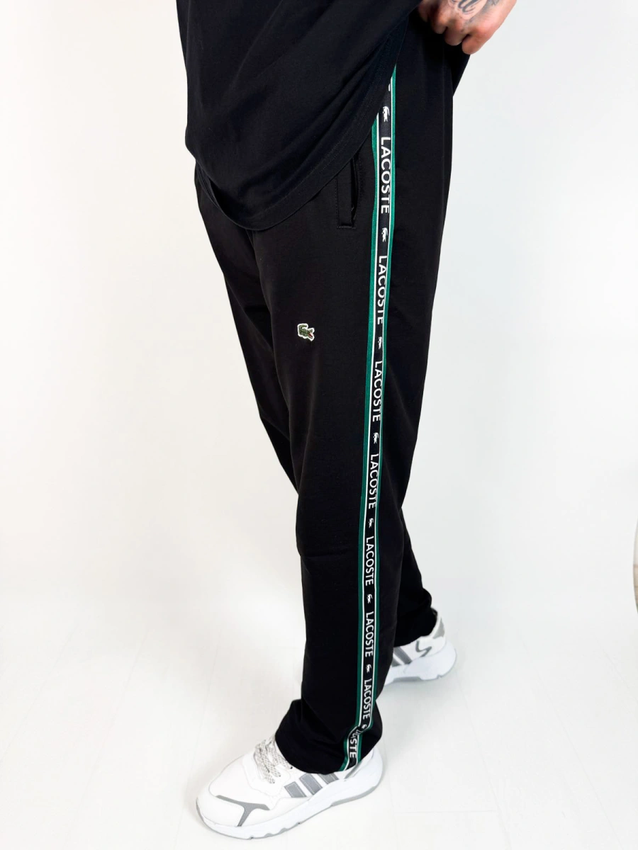 Lacoste Siyah Regular Eşofman - Görsel 1