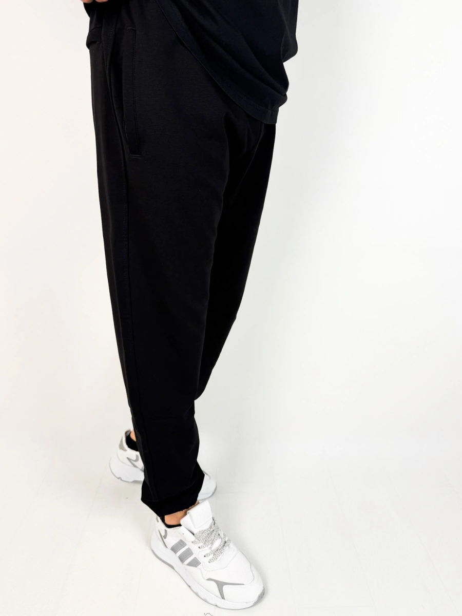 Adidas Siyah Loose Eşofman - Görsel 2