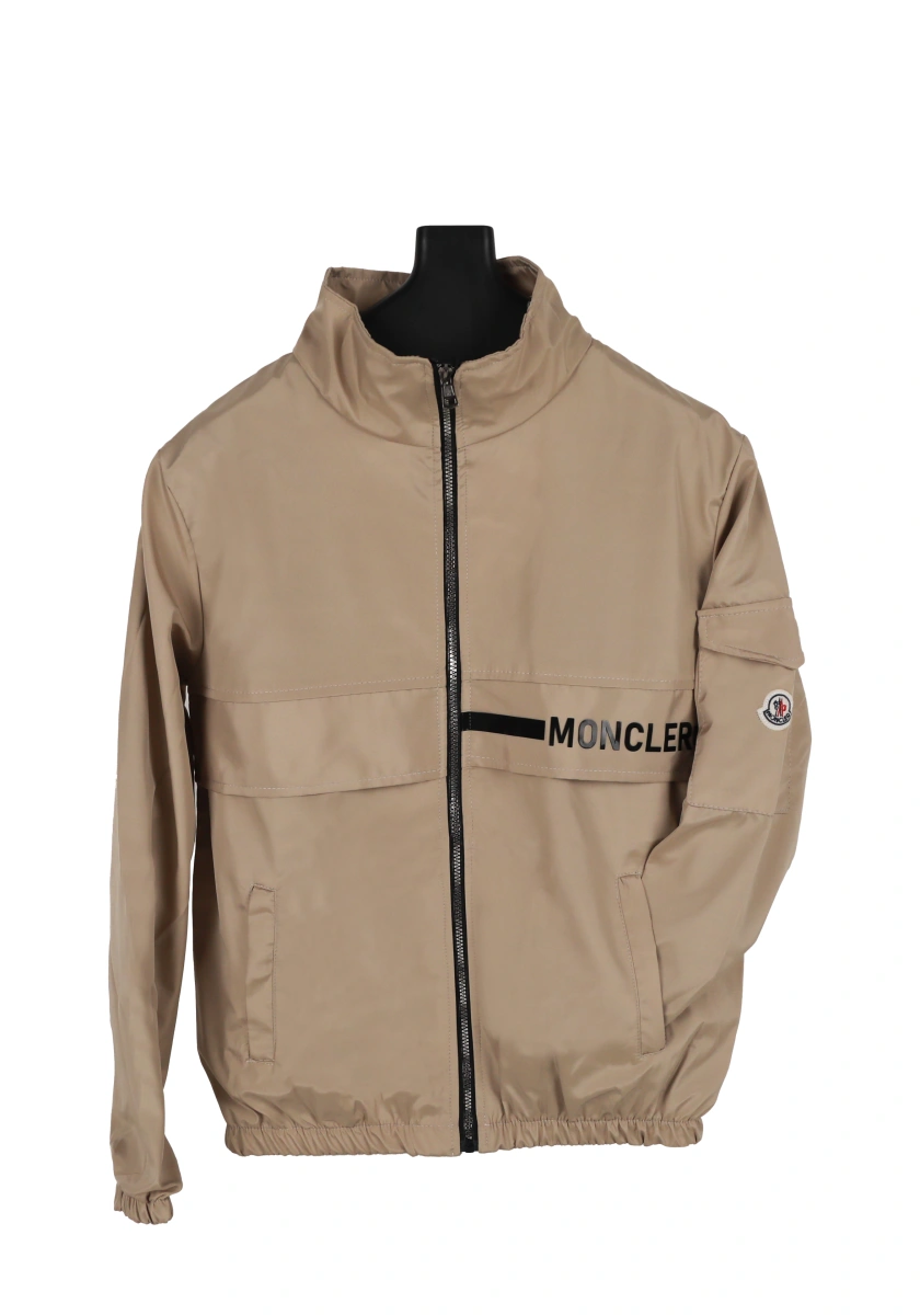 Moncler Bej Yağmurluk - Görsel 1