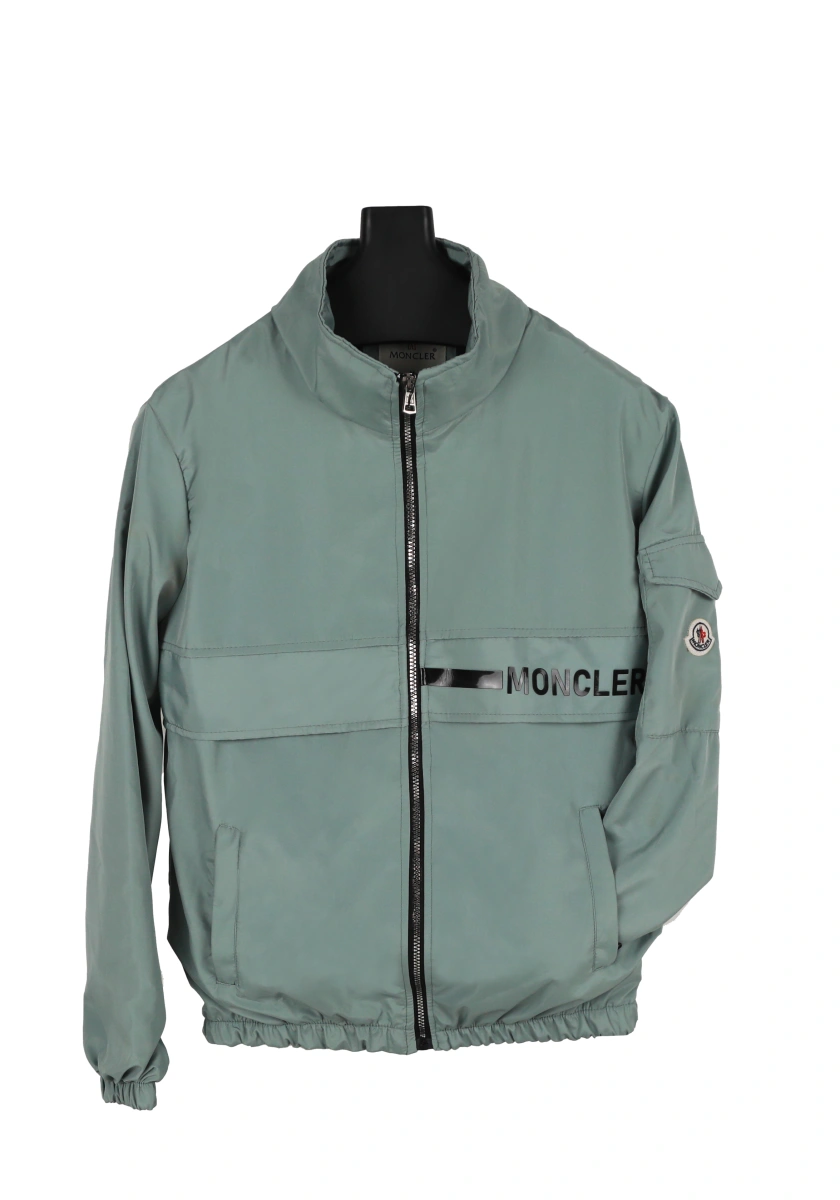 Moncler Su Yeşili Yağmurluk - Görsel 1