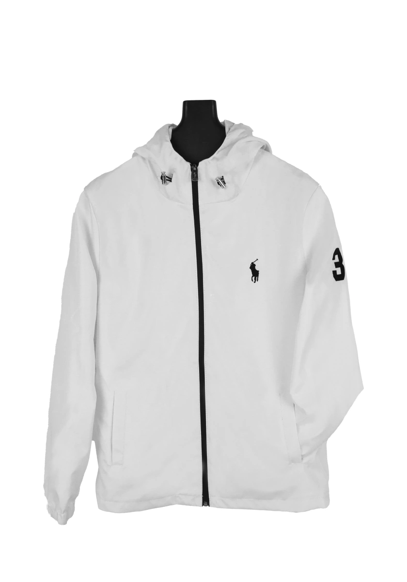 Polo Beyaz Yağmurluk - Görsel 1